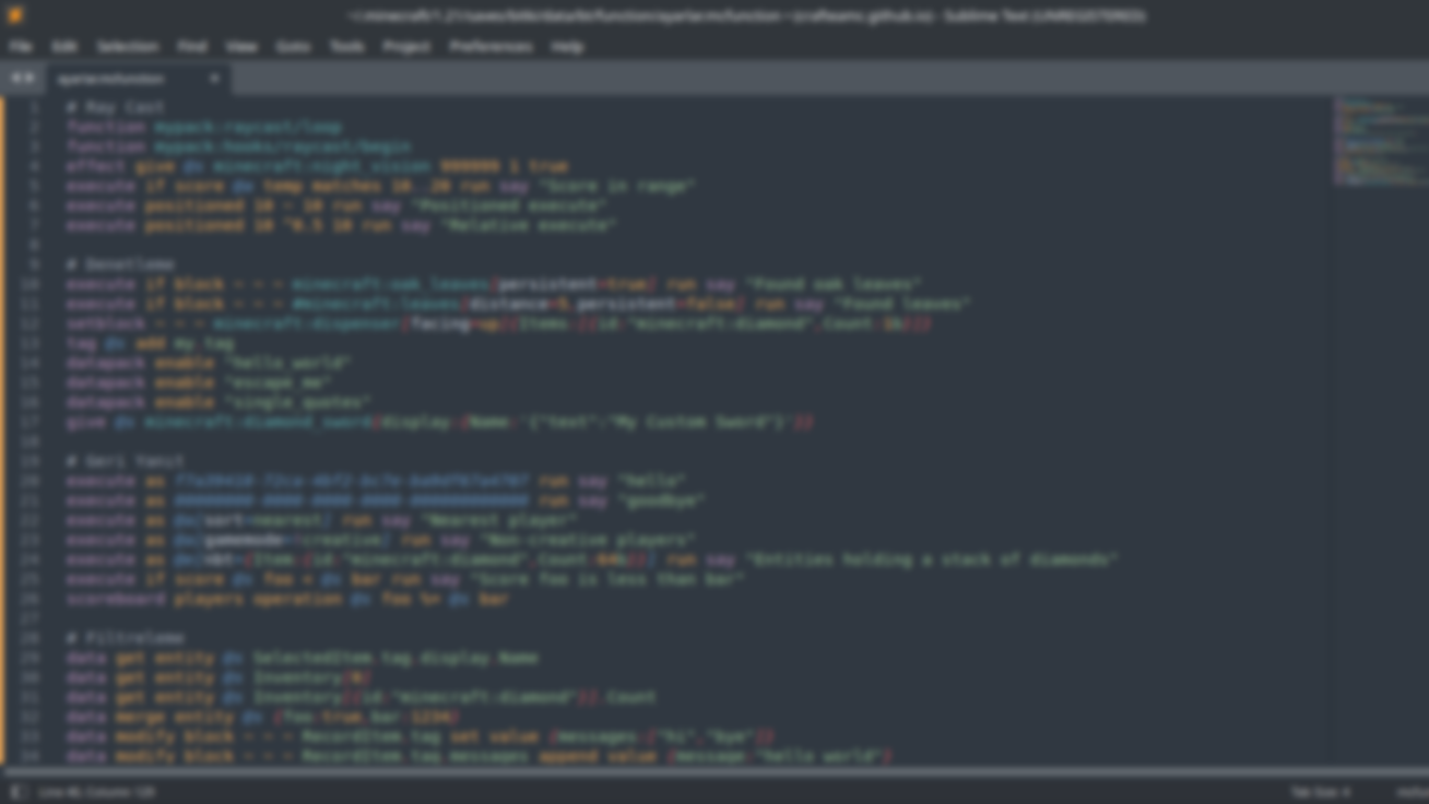 Minecraft Harita Örneği